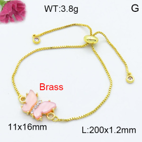 Fashion Brass Bracelet  F3B404141vail-G030