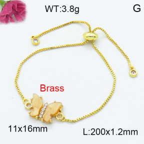 Fashion Brass Bracelet  F3B404142vail-G030