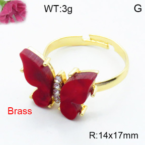 Fashion Brass Ring  F3R400510aakl-G030