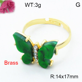 Fashion Brass Ring  F3R400512aakl-G030