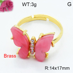 Fashion Brass Ring  F3R400514aakl-G030