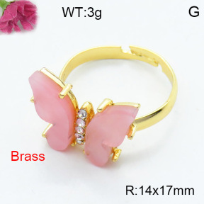 Fashion Brass Ring  F3R400515aakl-G030