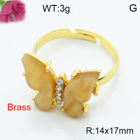Fashion Brass Ring  F3R400516aakl-G030