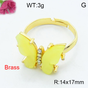 Fashion Brass Ring  F3R400517aakl-G030