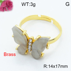 Fashion Brass Ring  F3R400519aakl-G030