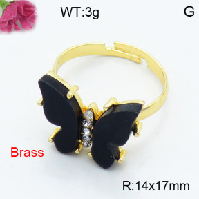 Fashion Brass Ring  F3R400520aakl-G030