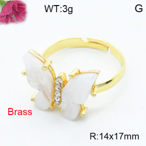 Fashion Brass Ring  F3R400522aakl-G030