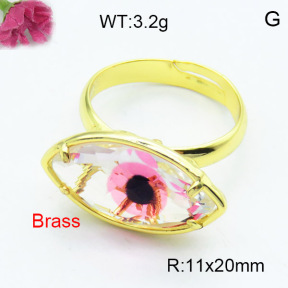 Fashion Brass Ring  F3R400525ablb-G030