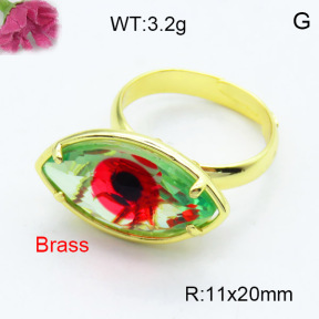 Fashion Brass Ring  F3R400526ablb-G030