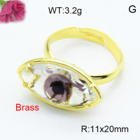 Fashion Brass Ring  F3R400529ablb-G030