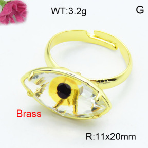 Fashion Brass Ring  F3R400531ablb-G030