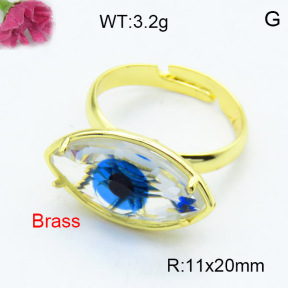 Fashion Brass Ring  F3R400534ablb-G030