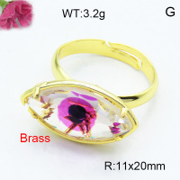 Fashion Brass Ring  F3R400535ablb-G030