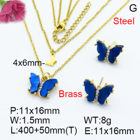 Fashion Brass Sets  F3S007351vbnl-G030