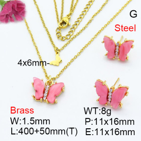 Fashion Brass Sets  F3S007357vbnl-G030