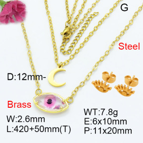 Fashion Brass Sets  F3S007389baka-G030