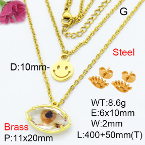 Fashion Brass Sets  F3S007402baka-G030