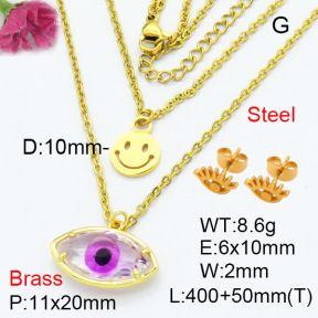 Fashion Brass Sets  F3S007403baka-G030