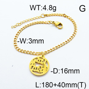 SS Bracelet  6B2002910vbnb-706