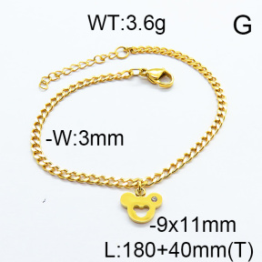 SS Bracelet  6B2002913vbnb-706