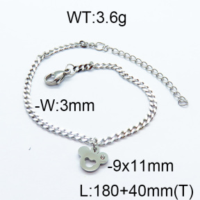 SS Bracelet  6B2002914vbmb-706