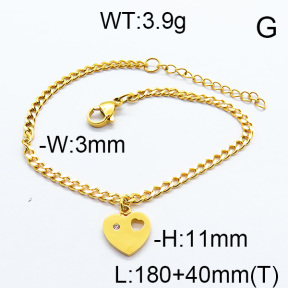 SS Bracelet  6B2002917vbnb-706