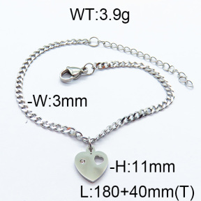 SS Bracelet  6B2002918vbmb-706