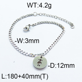 SS Bracelet  6B2002931vbmb-706