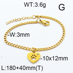 SS Bracelet  6B2002932vbnb-706