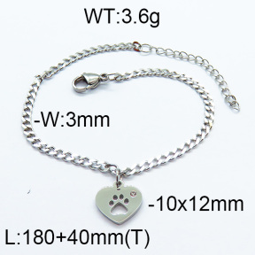 SS Bracelet  6B2002933vbmb-706