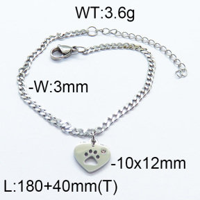 SS Bracelet  6B2002941vbmb-706