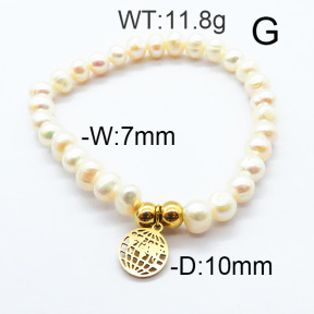 SS Bracelet  6B3001685bvpl-706