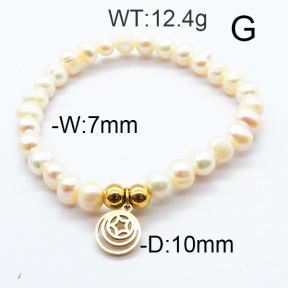 SS Bracelet  6B3001687bvpl-706