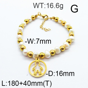 SS Bracelet  6B3001693vhha-706