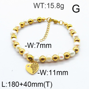 SS Bracelet  6B3001707vhha-706