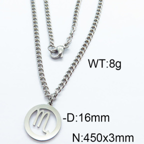 SS Necklace  6N2003115aajl-368