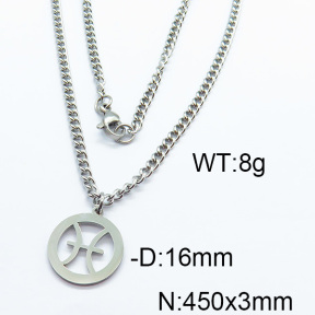 SS Necklace  6N2003117aajl-368