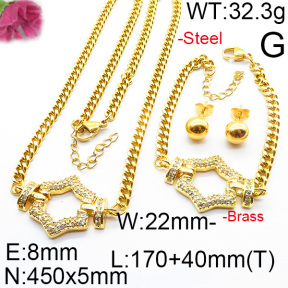 Fashion Brass Sets  F6S002713vina-J111