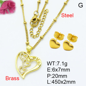 Fashion Brass Sets  F3S007430aajl-L024