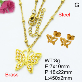 Fashion Brass Sets  F3S007431aajl-L024