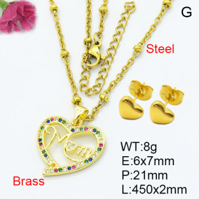 Fashion Brass Sets  F3S007440aajl-L024