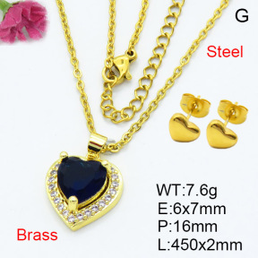 Fashion Brass Sets  F3S007455baka-L024