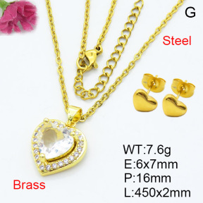 Fashion Brass Sets  F3S007457baka-L024