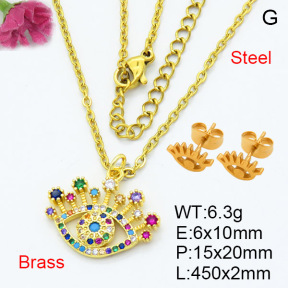 Fashion Brass Sets  F3S007458baka-L024