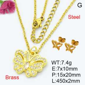 Fashion Brass Sets  F3S007460aajl-L024