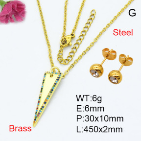 Fashion Brass Sets  F3S007462baka-L024