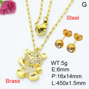 Fashion Brass Sets  F3S007463baka-L024