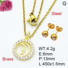 Fashion Brass Sets  F3S007473vail-L024