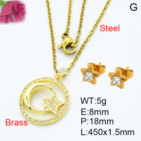 Fashion Brass Sets  F3S007476avja-L024