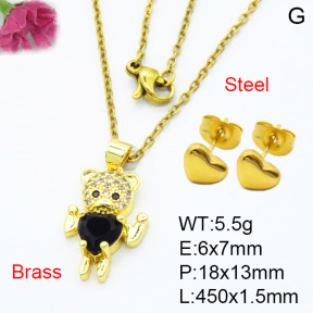 Fashion Brass Sets  F3S007479baka-L024